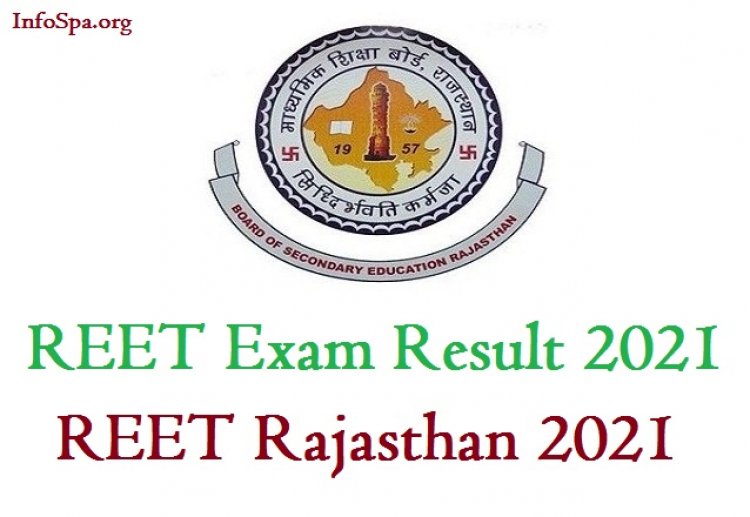 REET Rajasthan 2021 REET Exam Result 2021 Rajasthan Education Department (RED)