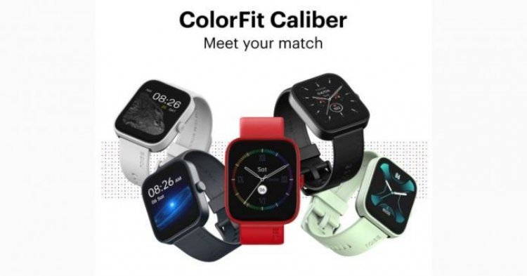 Noise Colorfit Caliber Smartwatch With 60 Sports, Sp02 Sensor, and More Launched in India: Price, Specifications