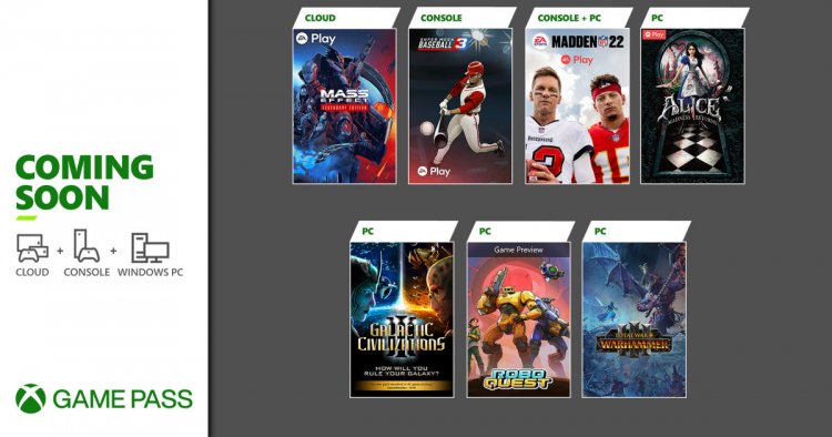 Xbox Game Pass Games Second Half of February Announced: Total War:  Madden NFL 22, Warhammer III, and Other