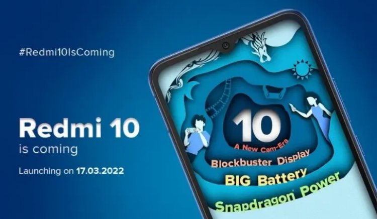 Redmi 10 Launch Date in India Confirmed for March 17: To Feature Snapdragon Processor, 50MP Dual-Camera Setup
