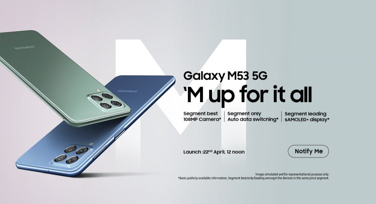 Samsung Galaxy M53 5G Launched in India: Price, and Specifications