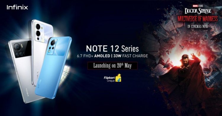Infinix Note 12 Series will be powered by MediaTek Helio Series processors and will have up to 8GB of RAM.
