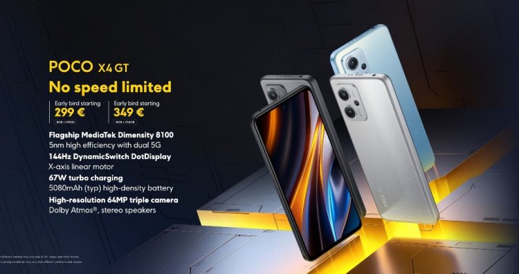Poco X4 GT with 144 Hz Display Launched: Price, Specifications