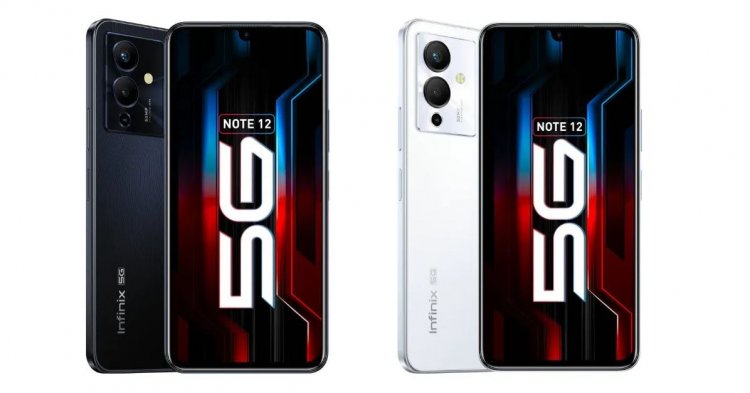 Infinix Note 12 5G and Note 12 Pro 5G with Dimensity 810 Chipset and 6.7-inch AMOLED Display Launched in India