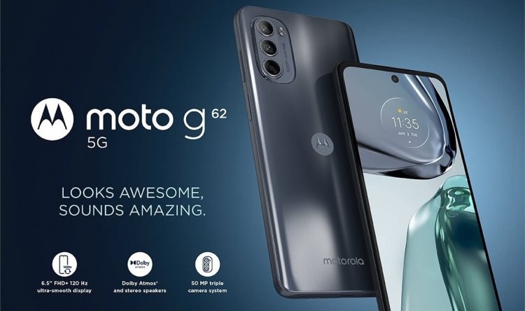 Moto G62 India will be launch on August 11, with specs revealed on the Flipkart listing page.