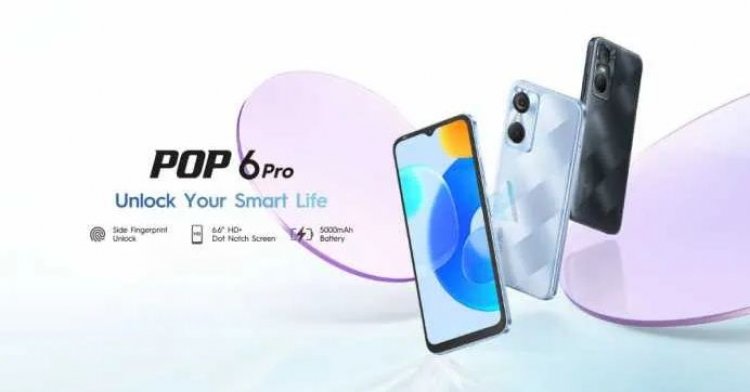 Tecno Pop 6 Pro with 6.6-inch HD+ Display and 5000mAh Battery is Now Available: Price and Specs