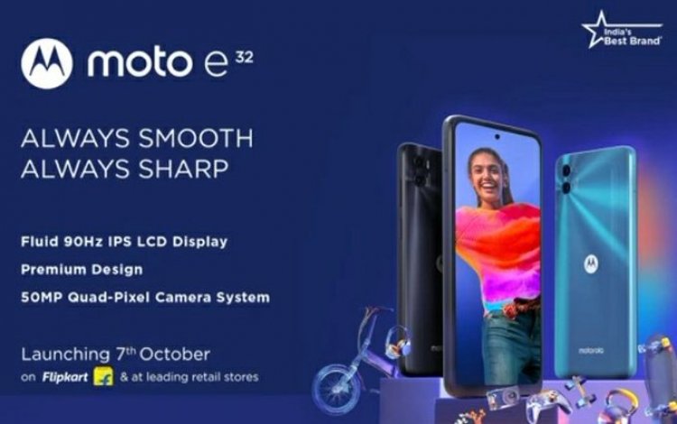 Moto E32 India launch date has been set for October 7th: Specifications and Everything We Know