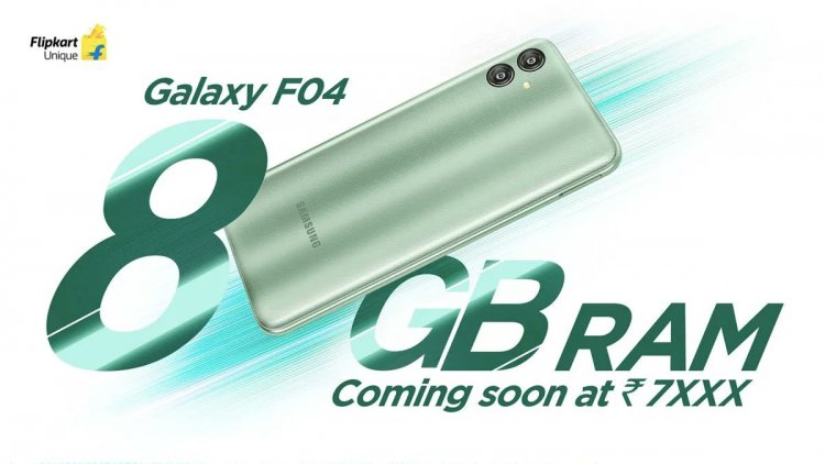 Samsung Galaxy F04 is Expected to be Released in India Next Week, With Design and Pricing Details Leaked.