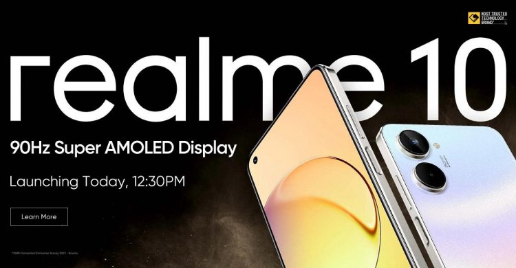 Realme 10 Launched in India: Price, Specifications, and other Details