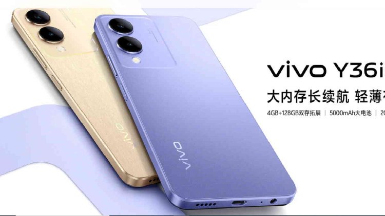 Vivo Y36i Launched in China: Price, Specifications