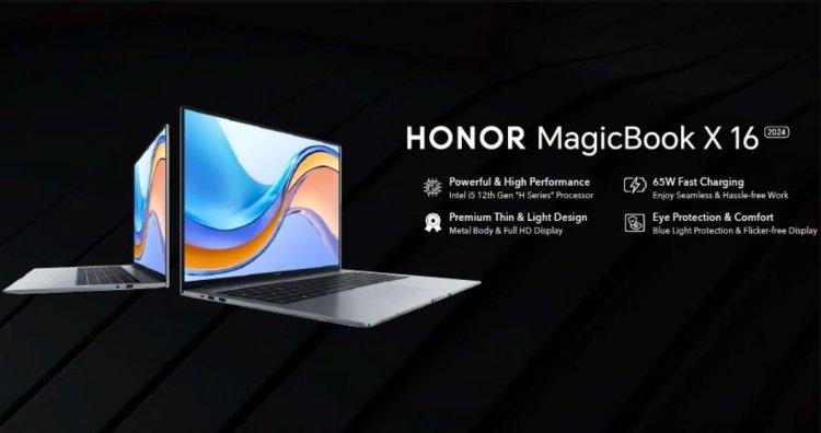 HONOR MagicBook X16 (2024) Launched in India: Price, and Specifications
