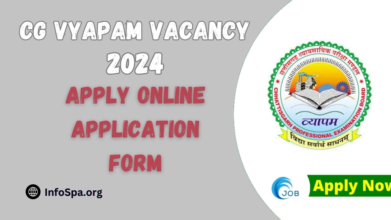 CG Vyapam Vacancy 2024