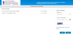 IBPS Clerk Last Date 2024